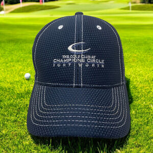 Ahead Performance Golf Club Fort Worth Texas Blue Hat Cap Strapback UPF 50+